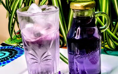 How to Make Violet Flower Syrup